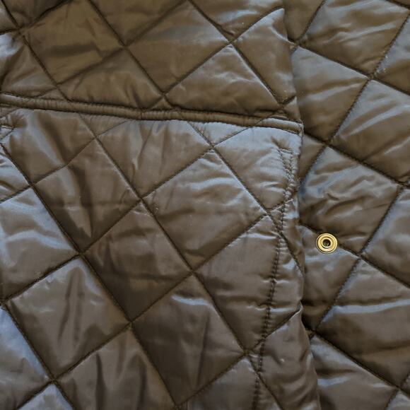 Barbour Lowerdale Gilet Vest Men’s Sz XXL Navy Blue Quilted Zipper Snap Button - Picture 13 of 16